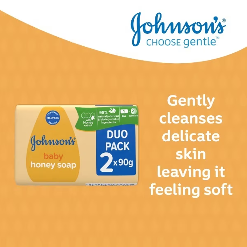 Johnson's Baby Honey Soap- Duo Pack